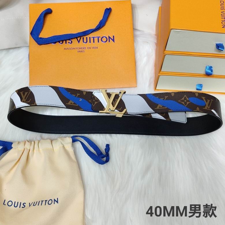 LV Belt 40mmX95-110CM 7D (261)